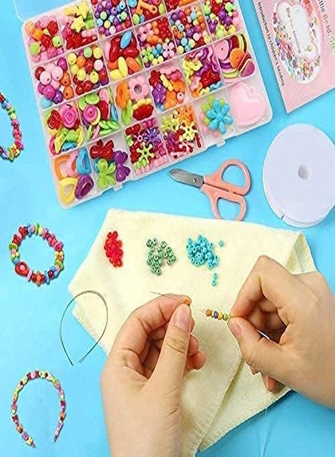 JAY EMPIRE Bracelet Making Set for Girls, Jewellery Making Kit for Kids DIY Bracelet Making Set, Toys for Girls Age 6-12 Years Old Multicolor (Multi 5) - Image 5